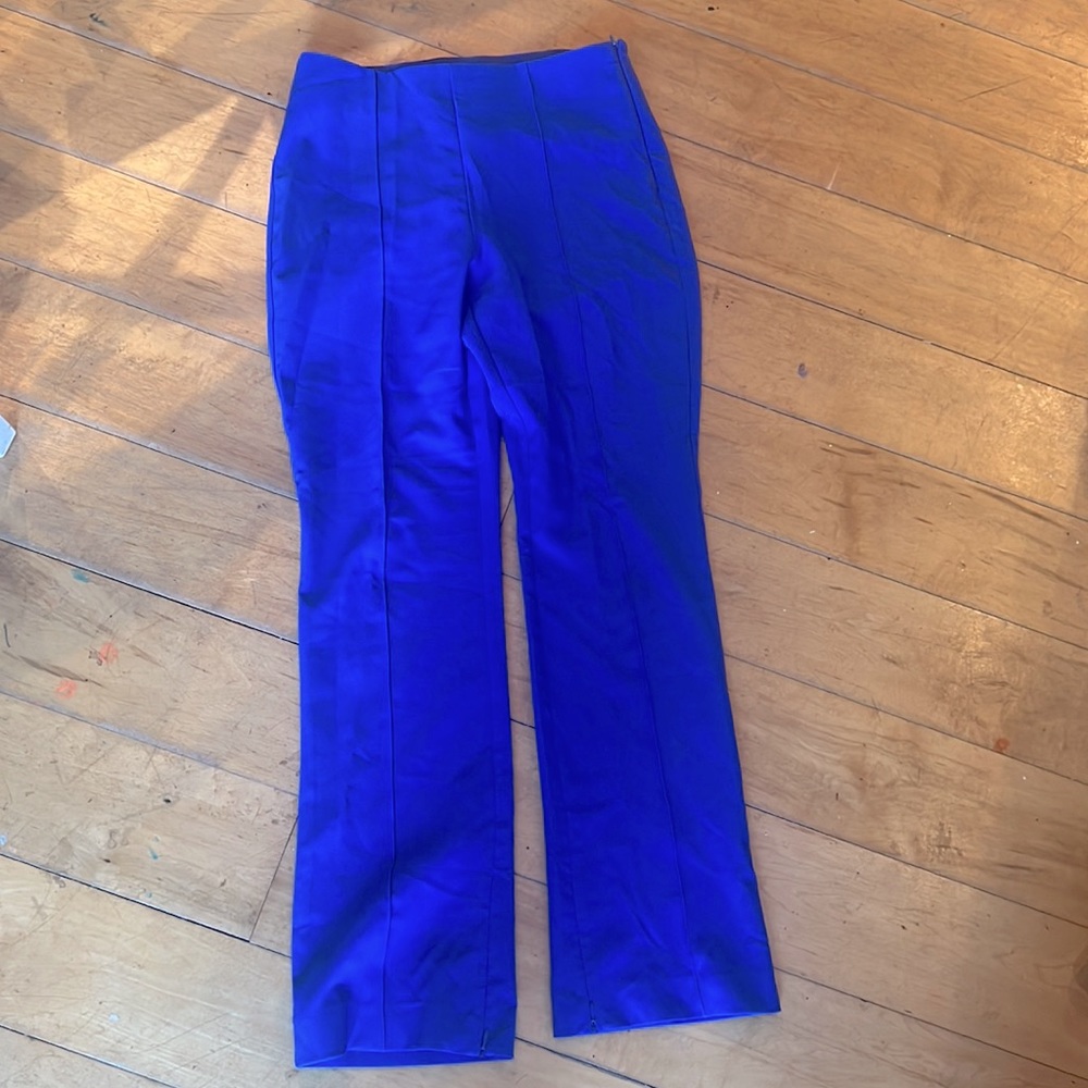 Bright blue. Dynamite. Never worn.